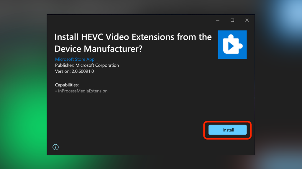 hevc 1 1024x576 - 【2023】HEVC ビデオ拡張機能を無料でインストールする方法!!